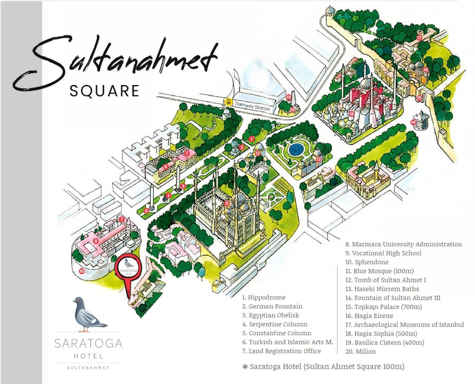 Saratoga Hotel Sultanahmet Стамбул Екстер'єр фото